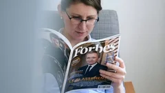 Woman Reading Forbes France Billionaires List Editorial Stock Image - Image  of media, angle: 137379859