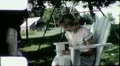 Woman Reads Love Letter Reading Mail Vintage Film Retro Home Movie 5716 HD Footage