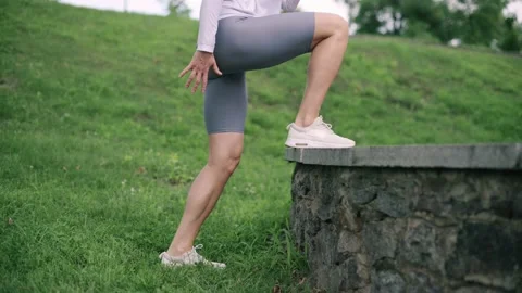 Woman runner training. Stock Footage 160372525