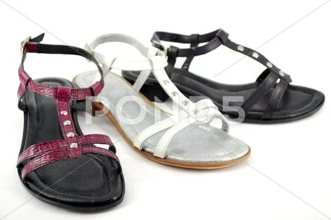 Woman sandal.JPG Stock Photos
