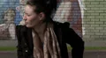 Woman sitting on a bench HD Footage