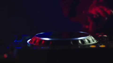 Woman spinning with controller Stock Footage 170275079