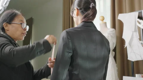 Woman of tailor Stock-Footage 164678366
