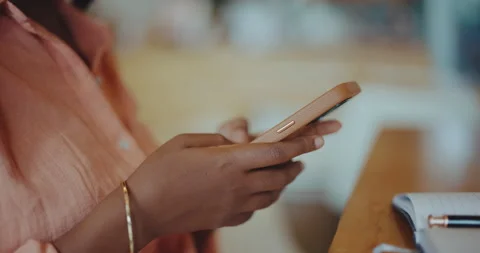 Woman Texting Stock Footage 170433276