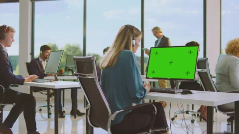 Woman typing on computer keyboard Stock Footage 164627257