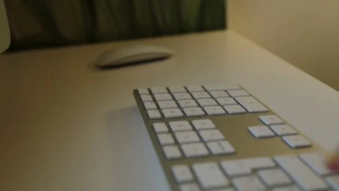Woman typing text Stock Footage 76092792