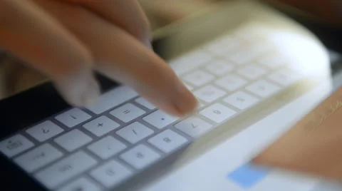 Woman using computer for on line purchase with credit card Stock Footage 42114319