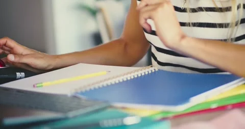 Woman Using Computer Mouse at Desk in Office Stock Footage 323336500
