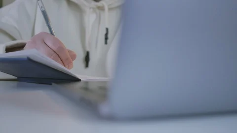 Woman using laptop computer Stock Footage 101260877