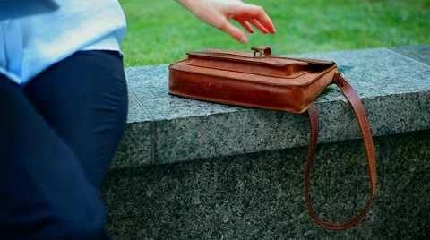 Woman using a tablet computer with a touch screen writes a message to a friend. Stock Footage 68908018