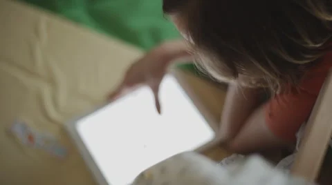 Woman using tablet pc Stock Footage 59863486