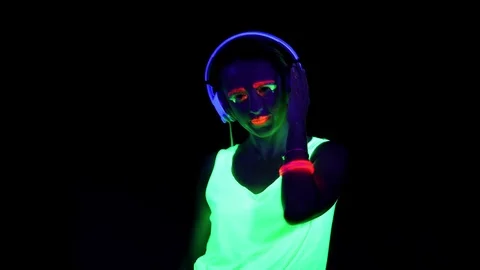 3,100+ Black Light Party Stock Videos and Royalty-Free Footage - iStock