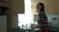 Woman washing up HD Footage