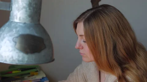 Woman Working On Computer Closeup Stock Footage 149557487