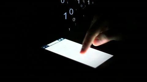 Woman working on tablet computer. Stock Footage 52772180