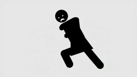 Woman_RunCycle_Angry Vidéo 320206550