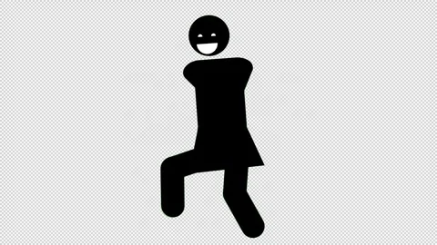 Woman_WalkCycle_Faceless Vidéo 320206561