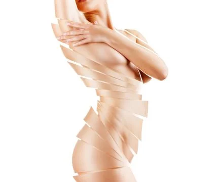 Woman's body Stock Illustration