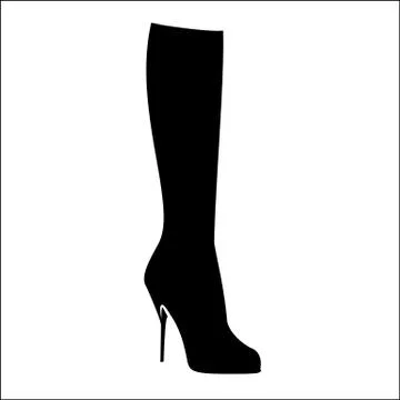 Woman's boot Stock Illustration