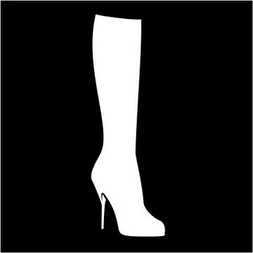Woman's boot Stock Illustration