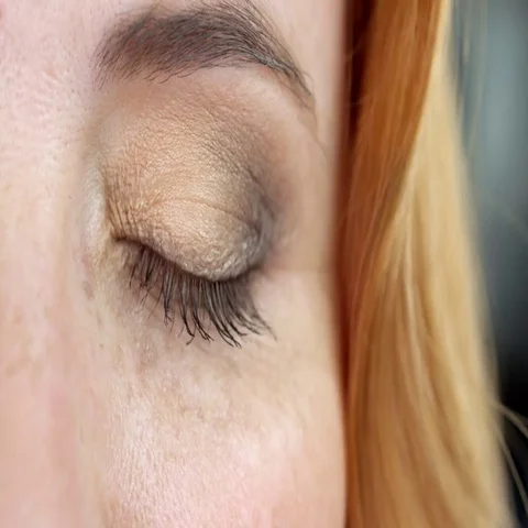 Woman's Brown Eyes Stock Footage 69446546