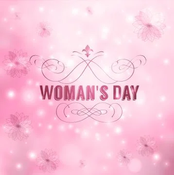Womans Day Stock Illustration