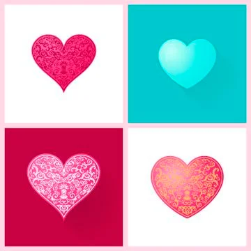 Womans day Vector cards templates. Women labels or posters Stock Illustration