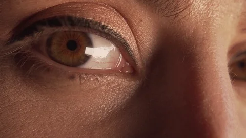 Womans Eye Close Up Stock-Footage 112952478