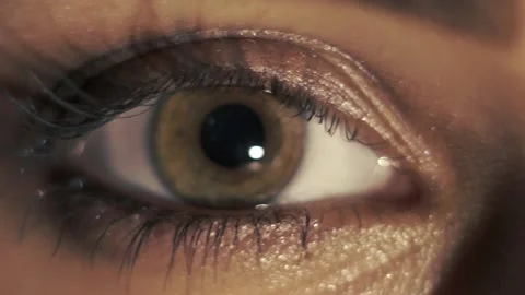 Woman`s eye. Macro Stock Footage 86975762