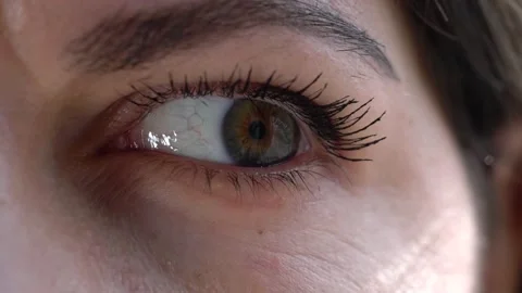Woman's eye, open, close-up Stock Footage 150642058