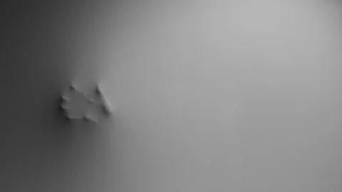 Woman's face and upper body forming an impression in elasticated spandex ma.. Vídeo Stock 259738103
