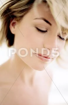 Woman's face Stock Photos
