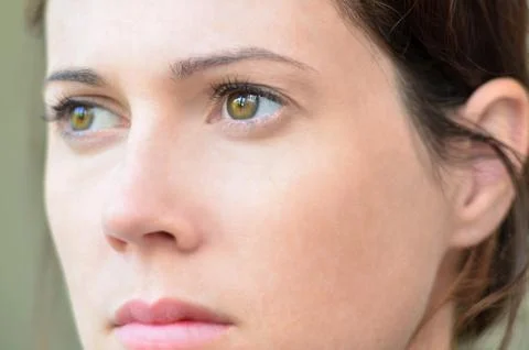 Womans face Stock Photos