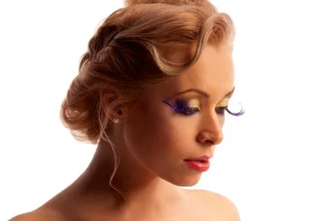 Woman's face Stock Photos