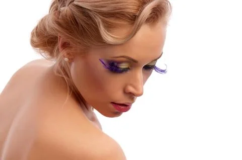 Woman's face Stock Photos