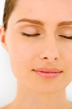 Woman's face Stock Photos