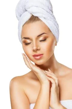 Woman's face Stock Photos