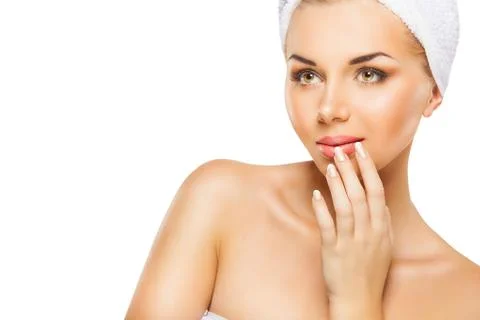 Woman's face Stock Photos