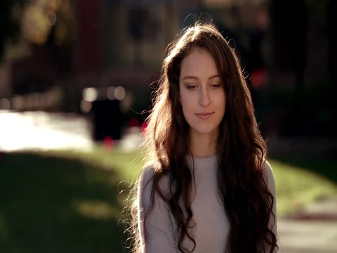 The woman's face. Smile Stock Footage 71288674