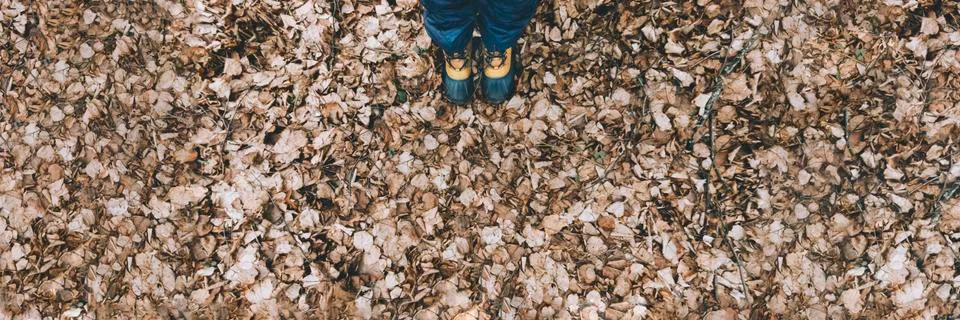 Womans feet in boots 스톡 사진