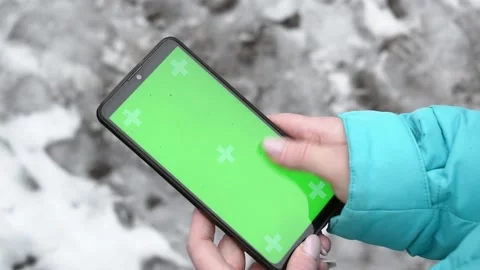 The woman's hand is holding Stock Footage 165395146