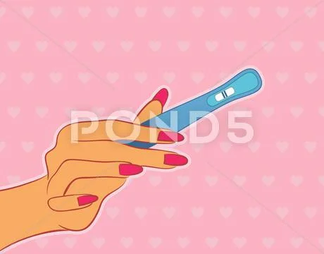 Womans hand Stock Illustration