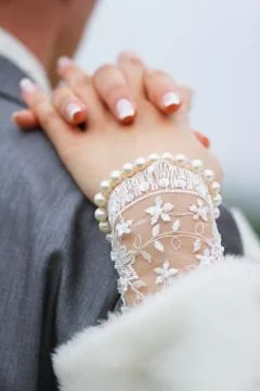 Woman's hand Stockfoto's