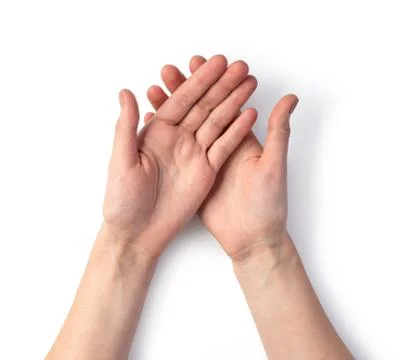 Woman's hand Foto stock