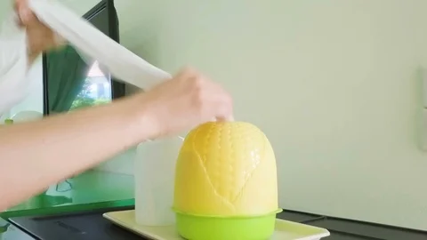 Woman's hand pulling white tissue from a box indoor Stock Footage 95467427