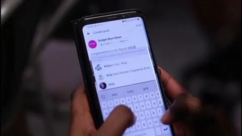 Woman’s Hand Using Her Smart Phone , Mobile Phone Close Up Stock Footage 139223544