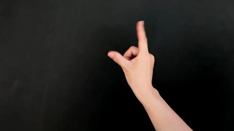 Woman's Hands Operating a Tablet Video stock 327590315