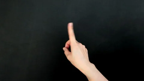 Woman's Hands Operating a Tablet Stock Footage 327590339