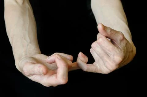 Woman's hands Stockfoto's