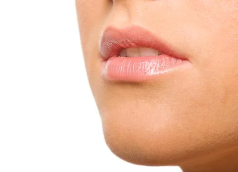 Woman's Lips Stock Photos